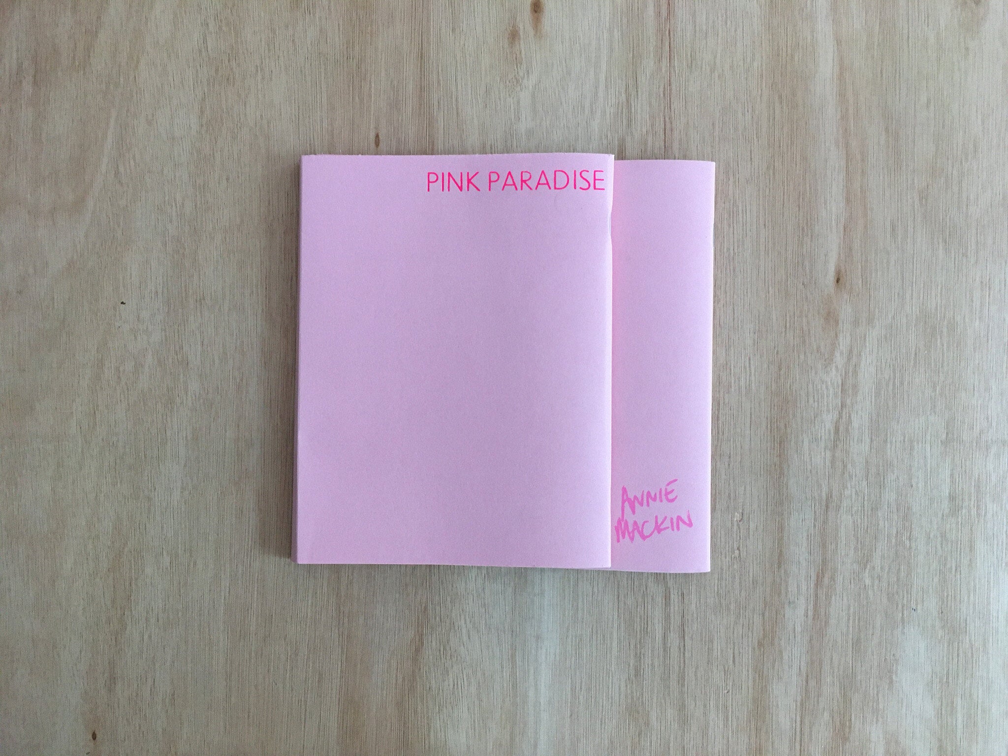 PINK PARADISE by Annie Mackin