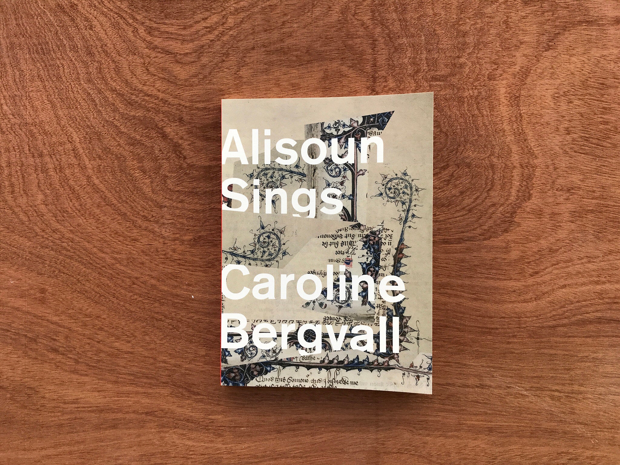 ALISOUN SINGS by Caroline Bergvall