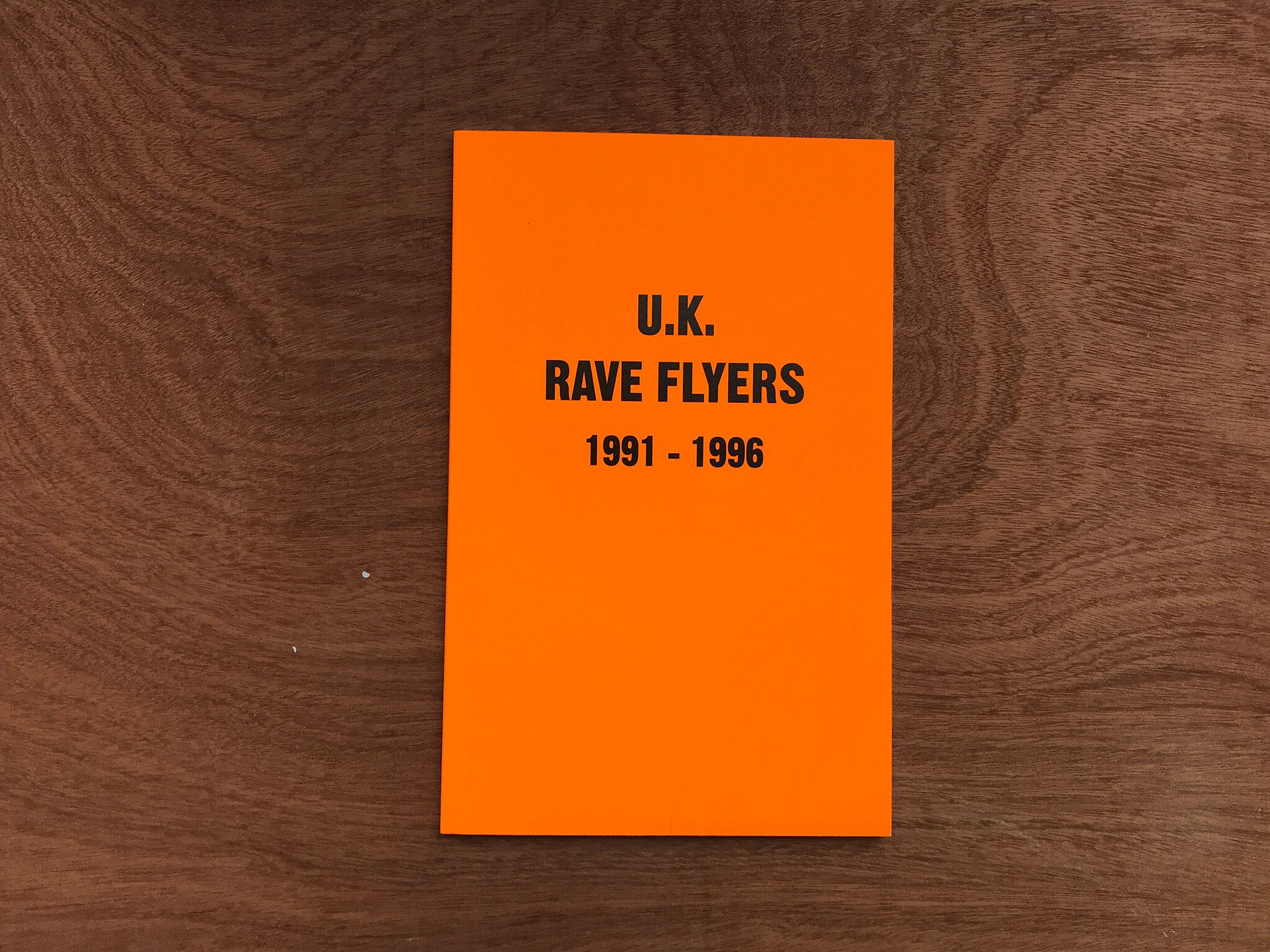 U.K. RAVE FLYERS 1991-1996