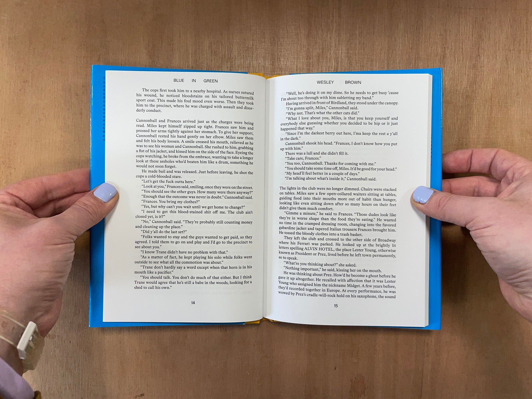 BLUE IN GREEN by Wesley Brown – Good Press — good books & more