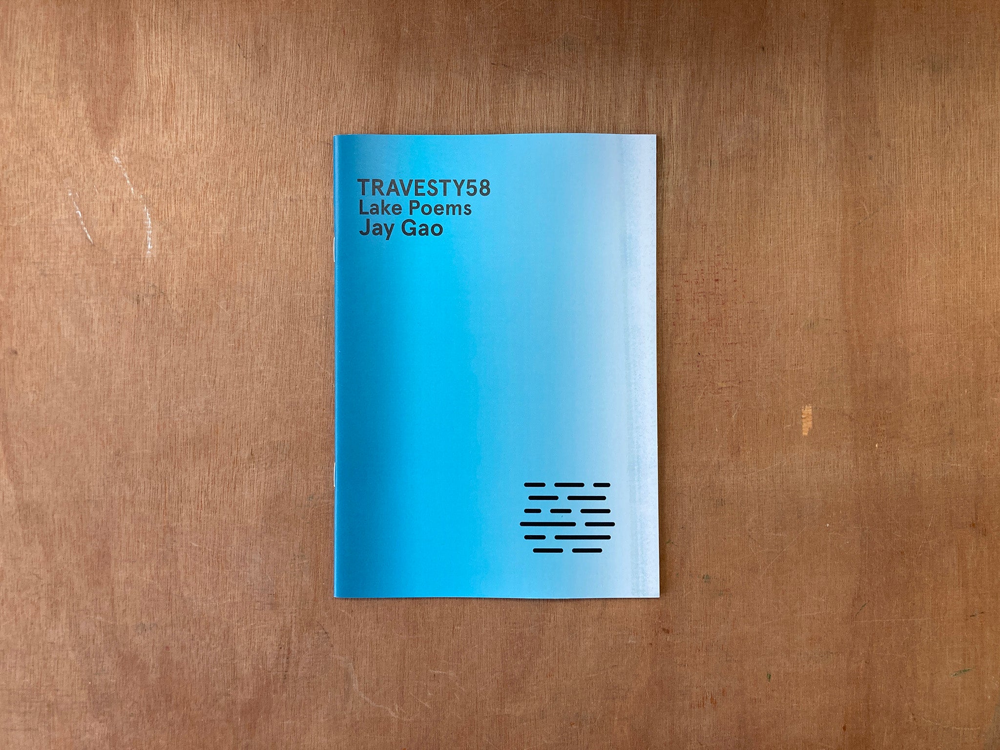TRAVESTY58: LAKE POEMS by Jay Gao