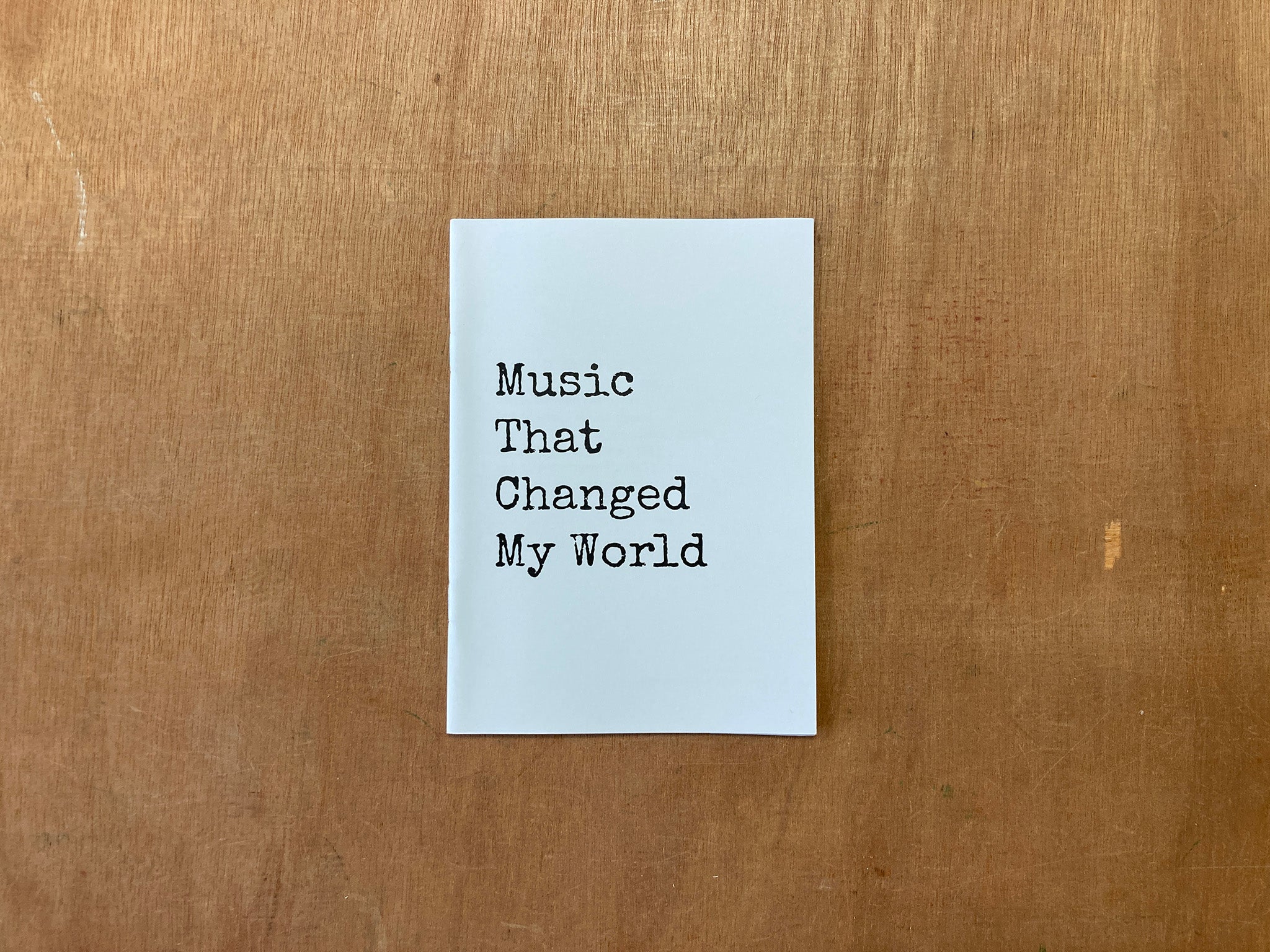 MUSIC THAT CHANGED MY WORLD by Natasha Natarajan