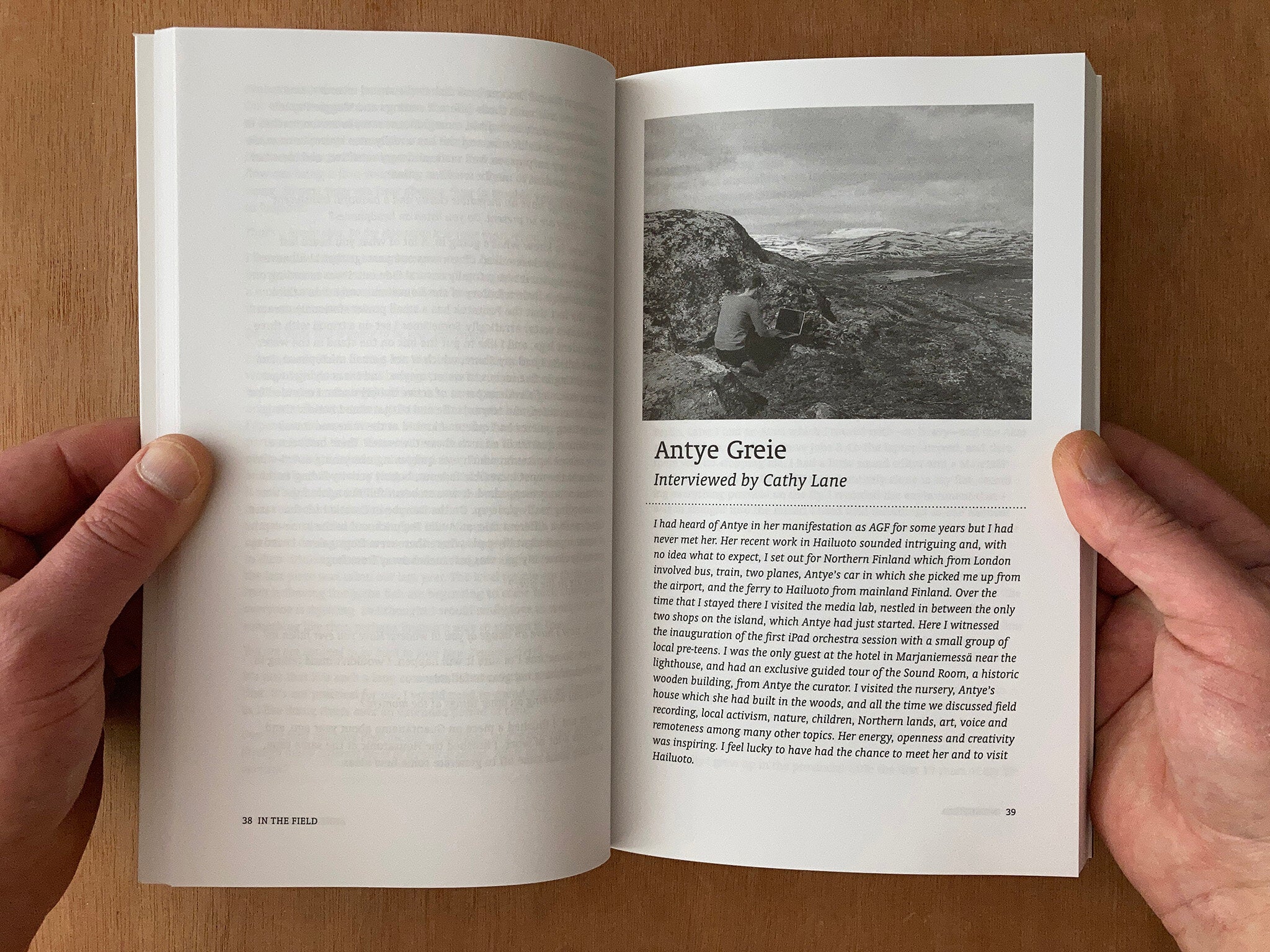 IN THE FIELD: THE ART OF FIELD RECORDING by Cathy Lane and Angus Carlyle