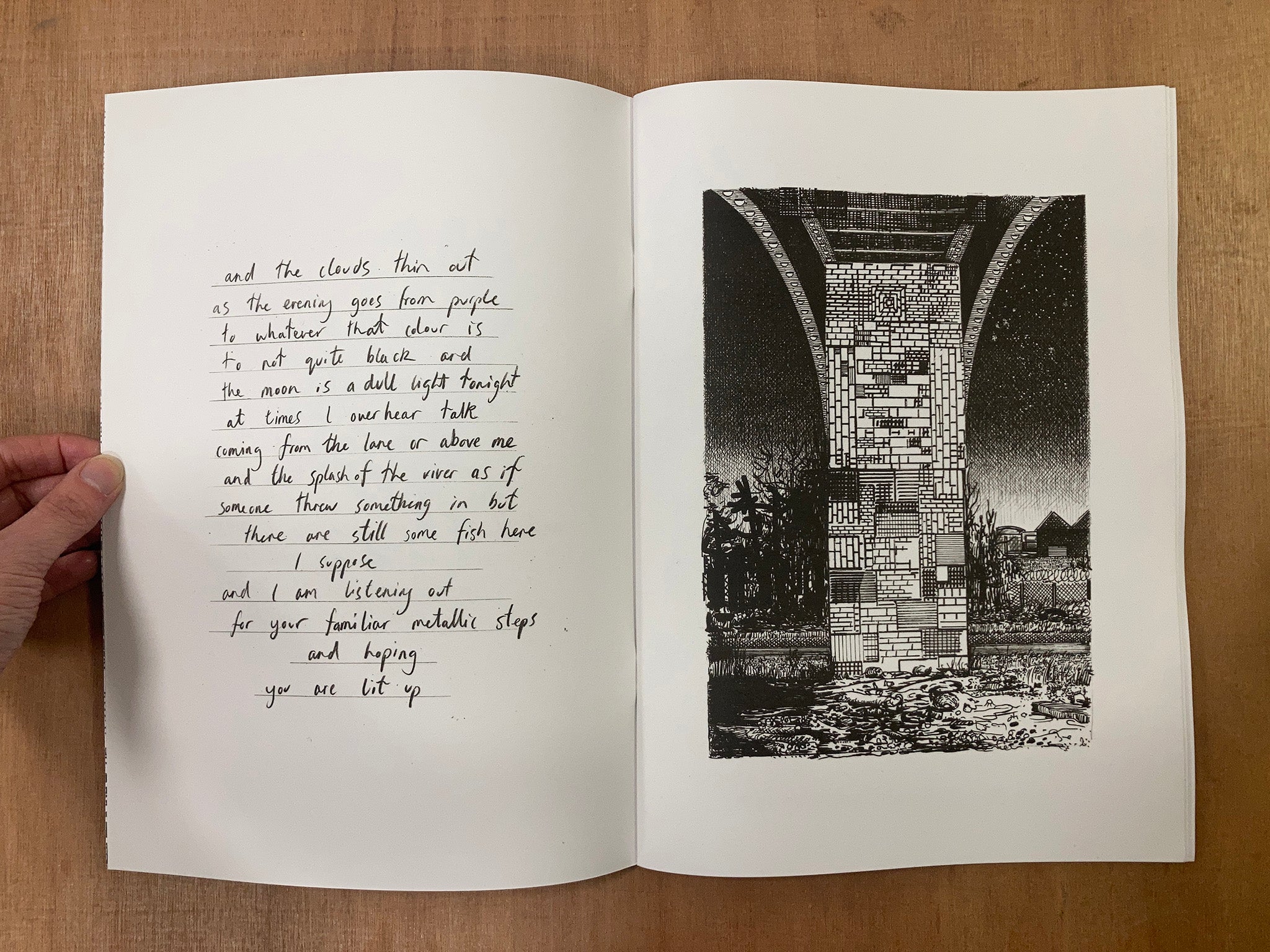 THE FLOATING BRIDGE #3 by Rob Churm and Malcy Duff