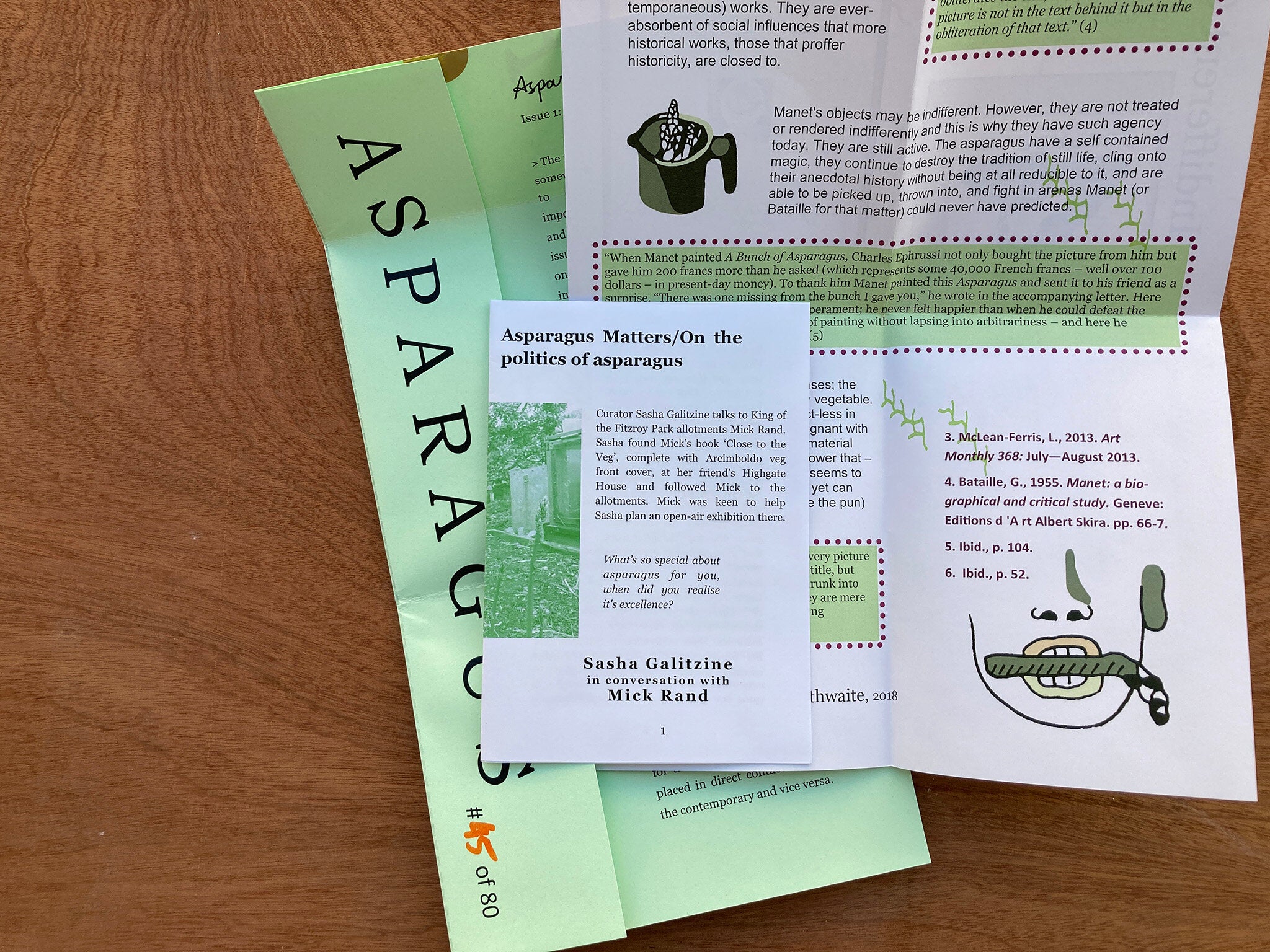 ASPARAGUS ZINE ISSUE 1 by Various