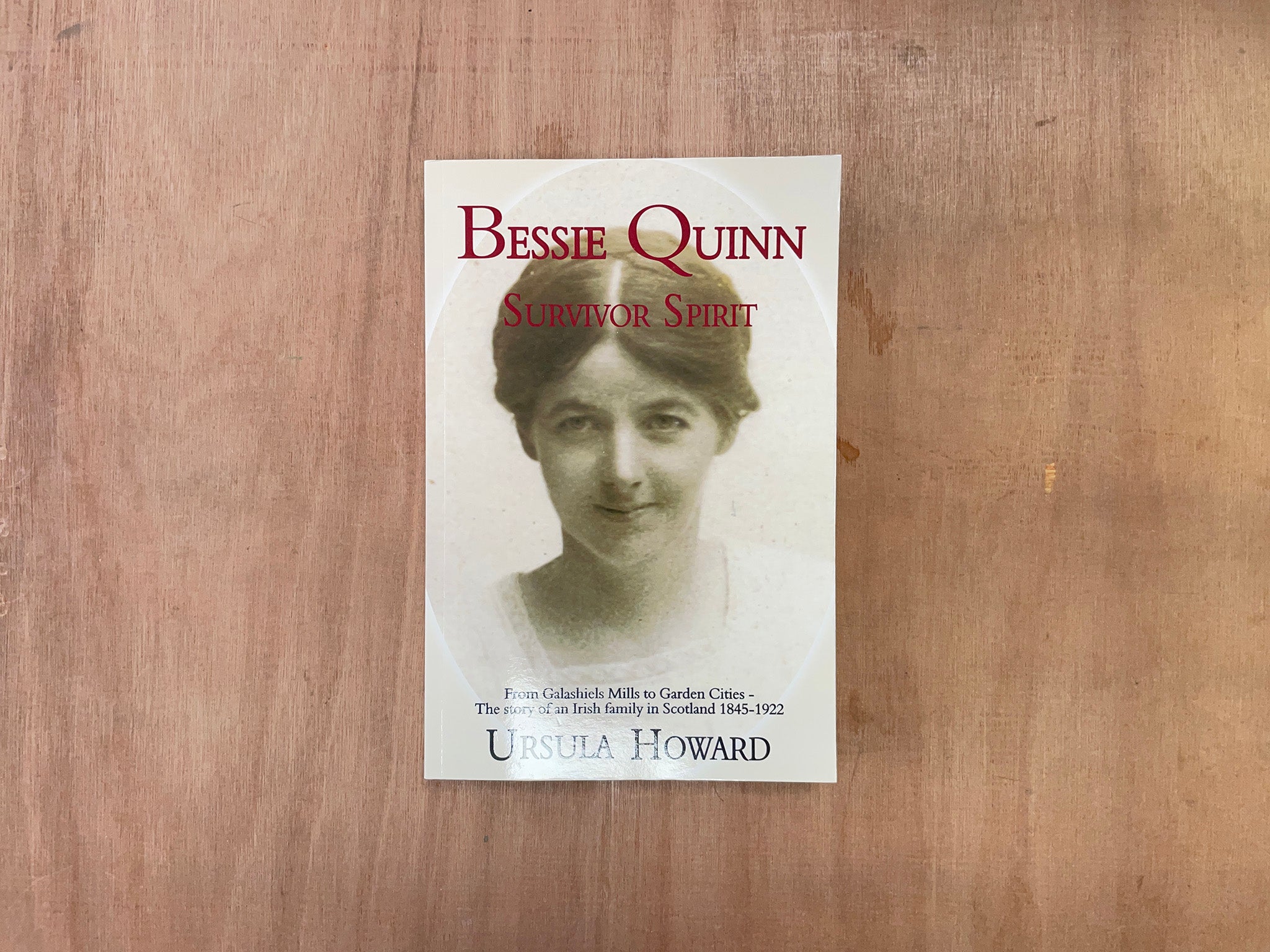 BESSIE QUINN: SURVIVOR SPIRIT - FROM GALASHIELS MILLS TO GARDEN CITIES by Ursula Howard