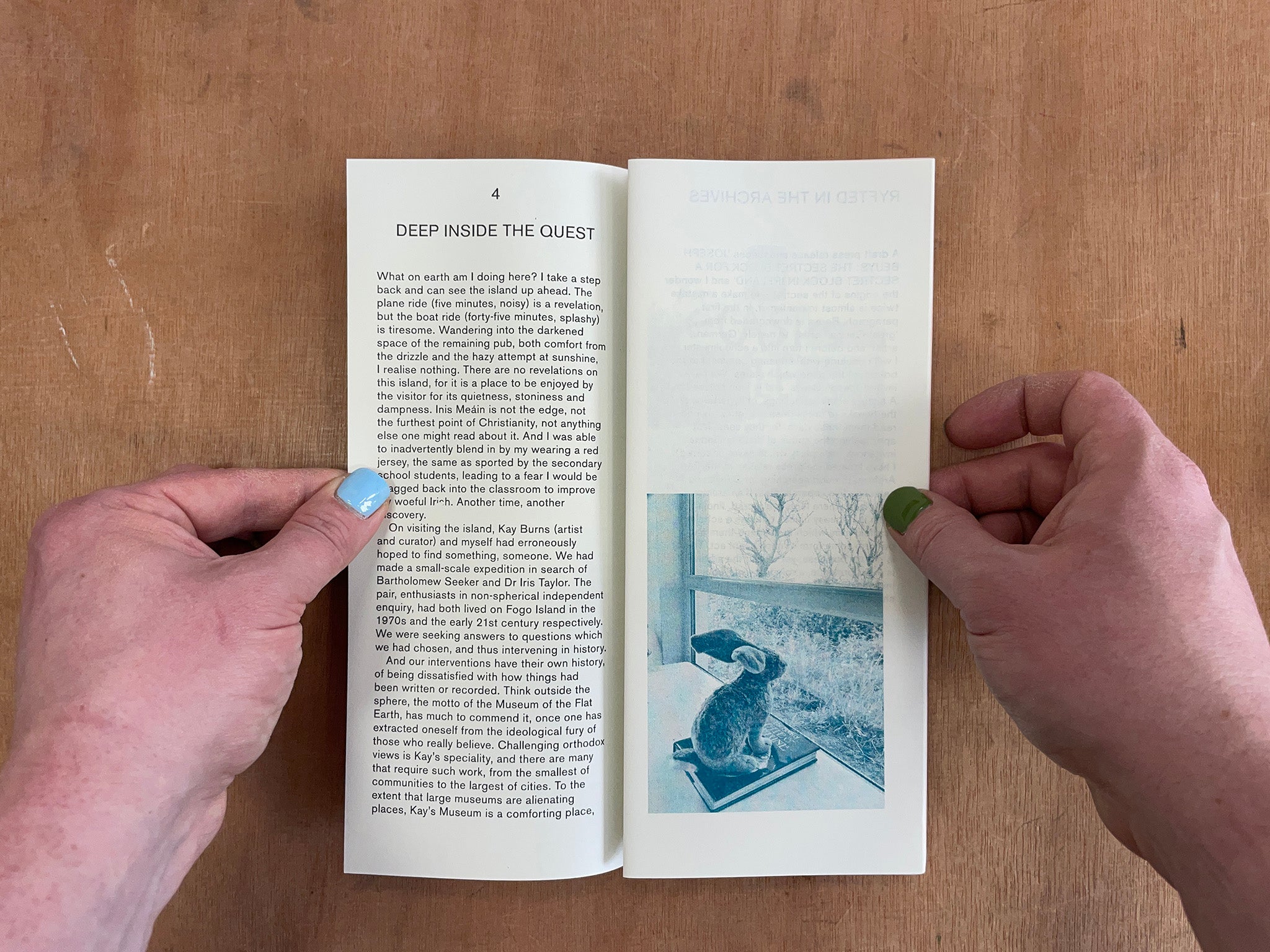 FOLDERS AND SEEKERS: THE REPORT OF THE 2019 JOSEPH BEUYS IN CONNEMARA RESIDENCY