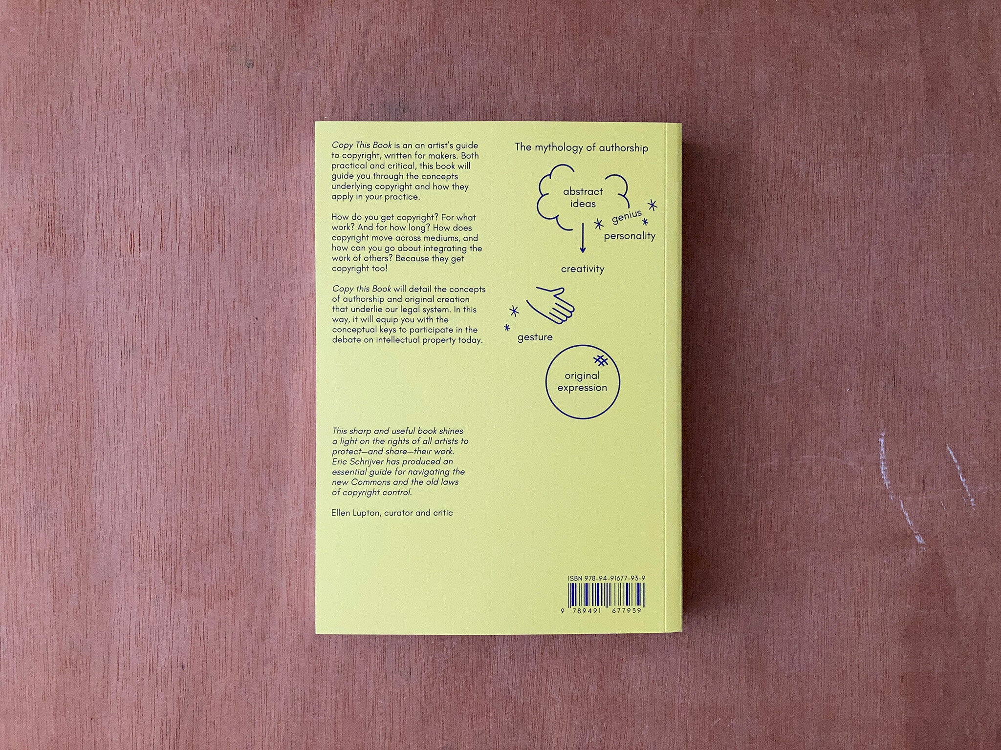 COPY THIS BOOK: AN ARTIST’S GUIDE TO COPYRIGHT by Eric Schrijver