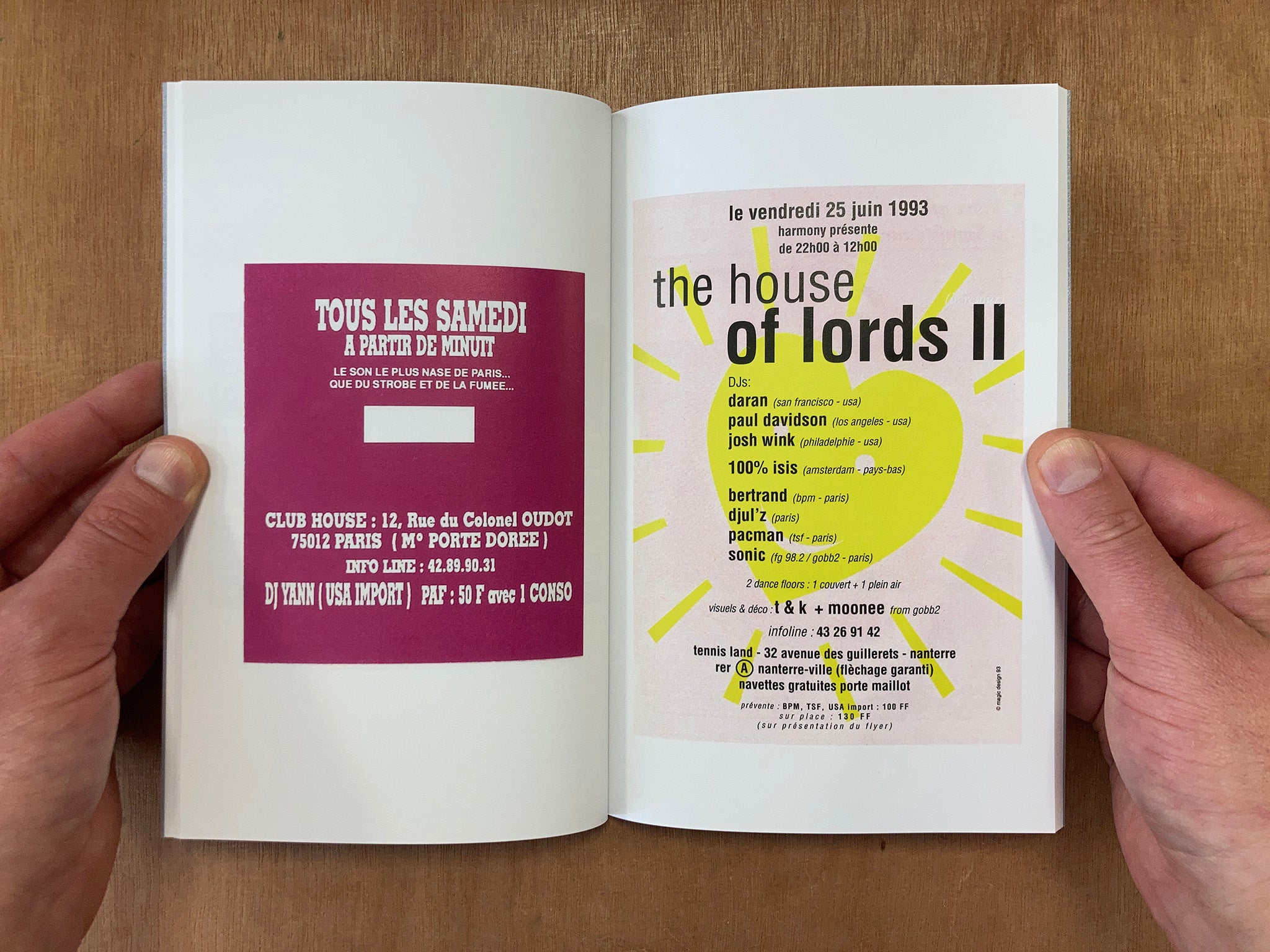 PARIS RAVE FLYERS 1991-1994 – Good Press — good books & more