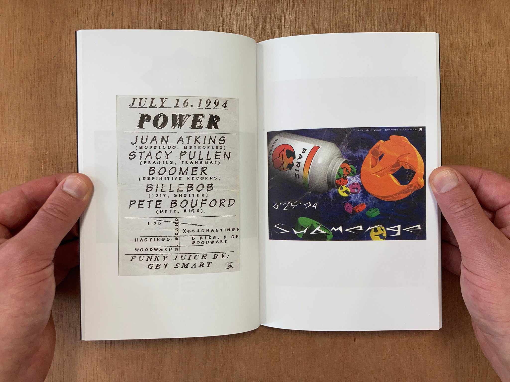 DETROIT RAVE FLYERS 1993–1999 – Good Press — good books & more