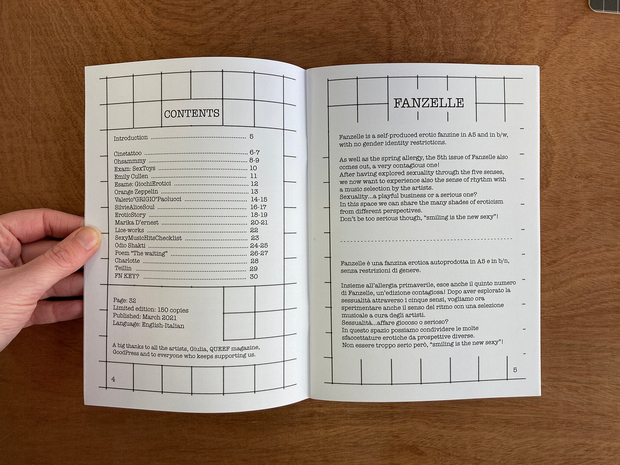 FANZELLE ISSUE 5 by Various Artists