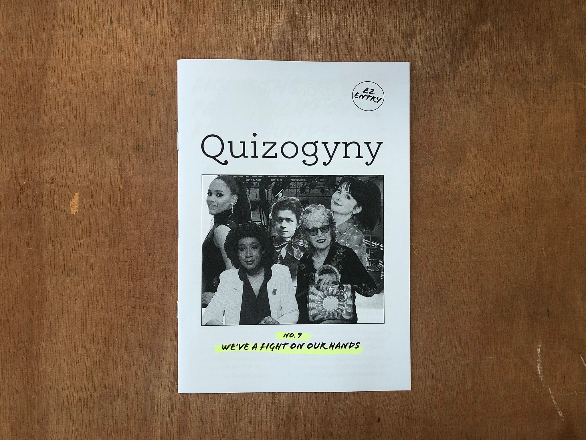 QUIZOGYNY NO. 9: WE'VE A FIGHT ON OUR HANDS