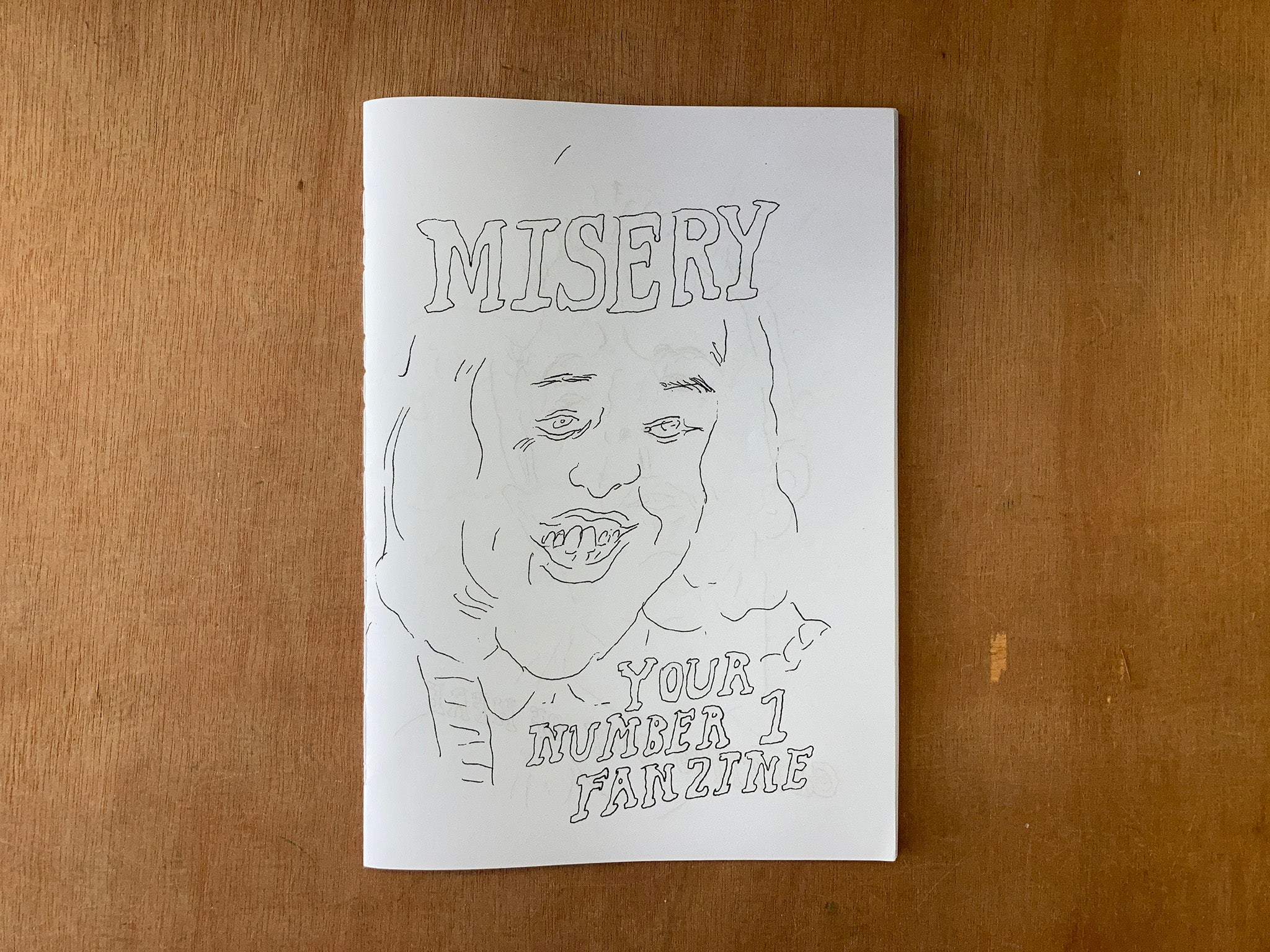 MISERY, YOUR NUMBER 1 FANZINE by Ingrid Corson