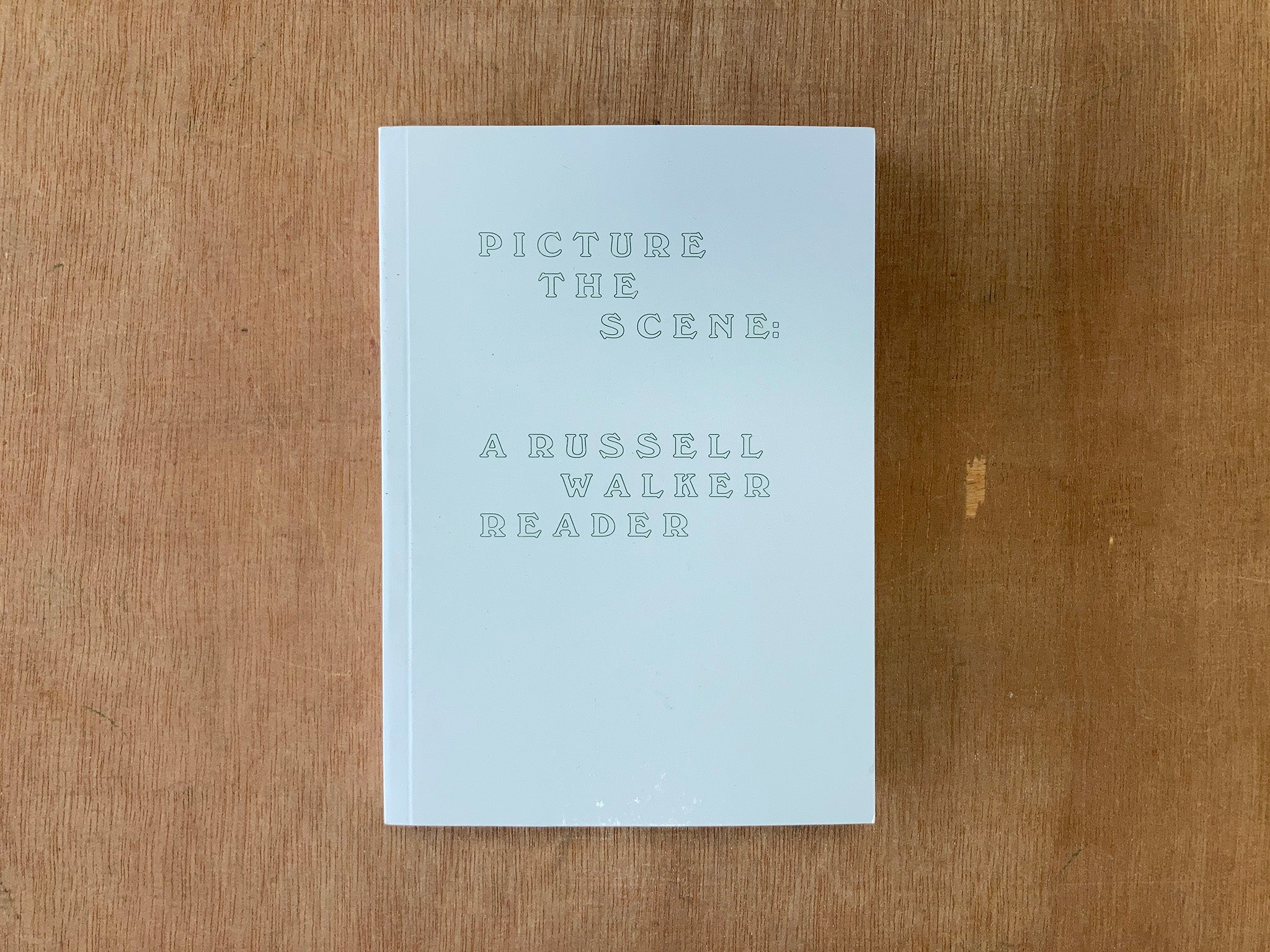 PICTURE THE SCENE: A RUSSELL WALKER READER by Russell Walker