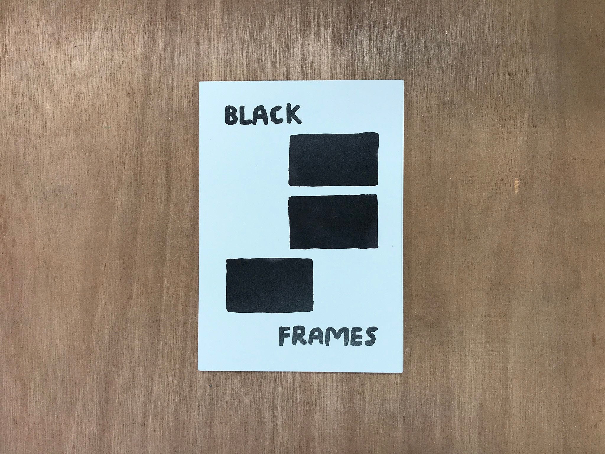 BLACK FRAMES by Eleonora Marton
