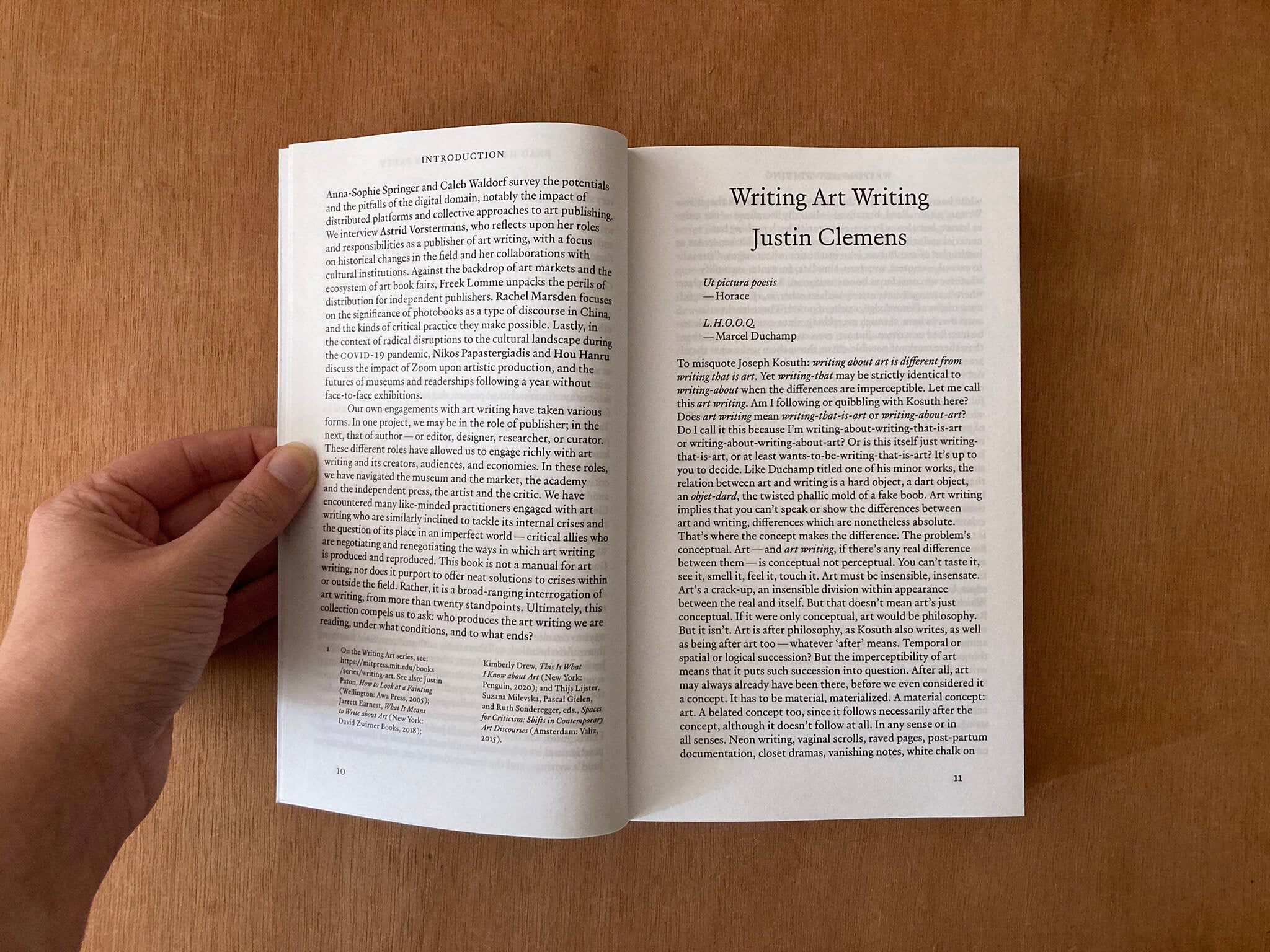 ART WRITING IN CRISIS edited by Brad Haylock and Megan Patty
