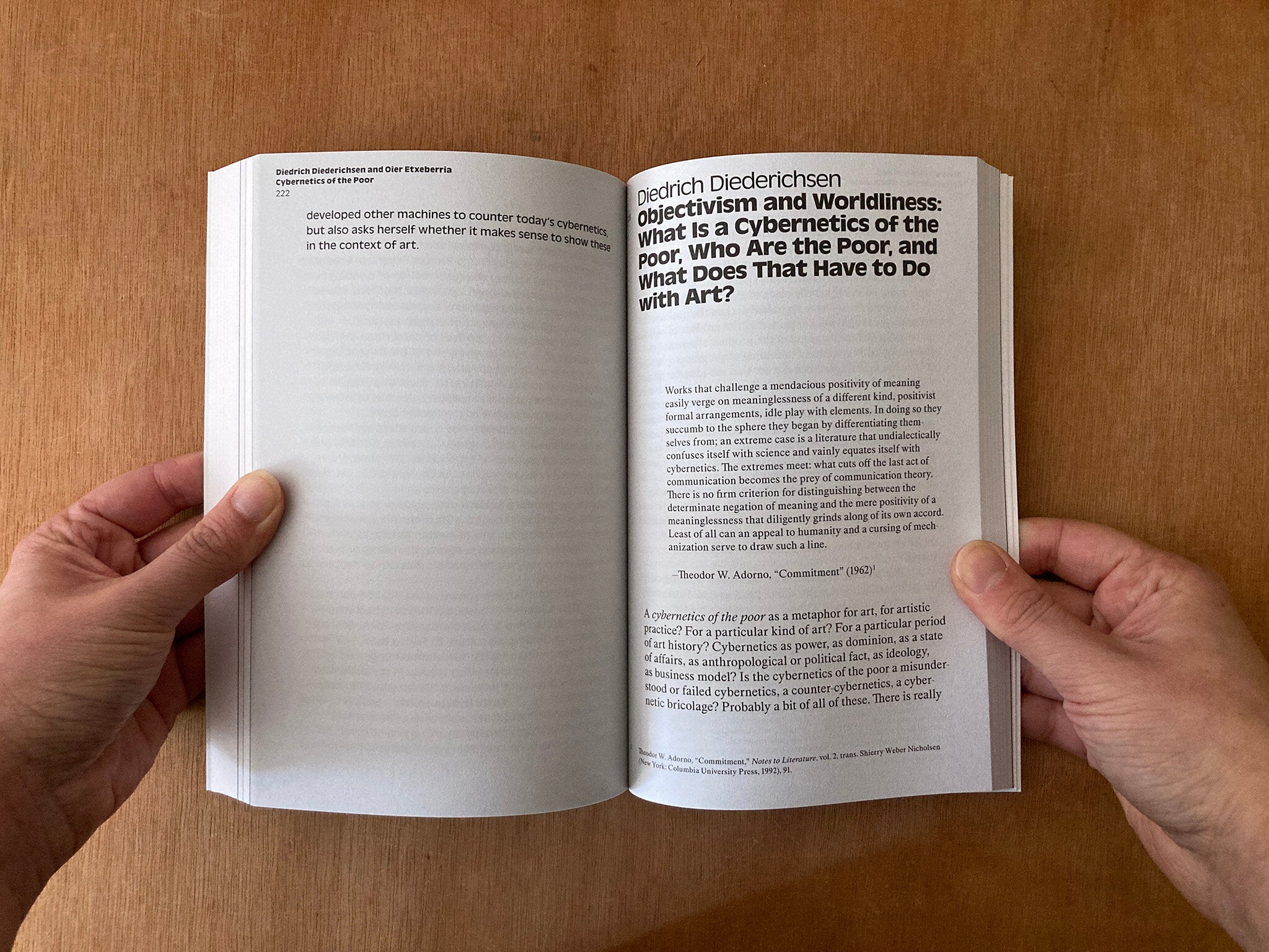 CYBERNETICS OF THE POOR by Various Authors