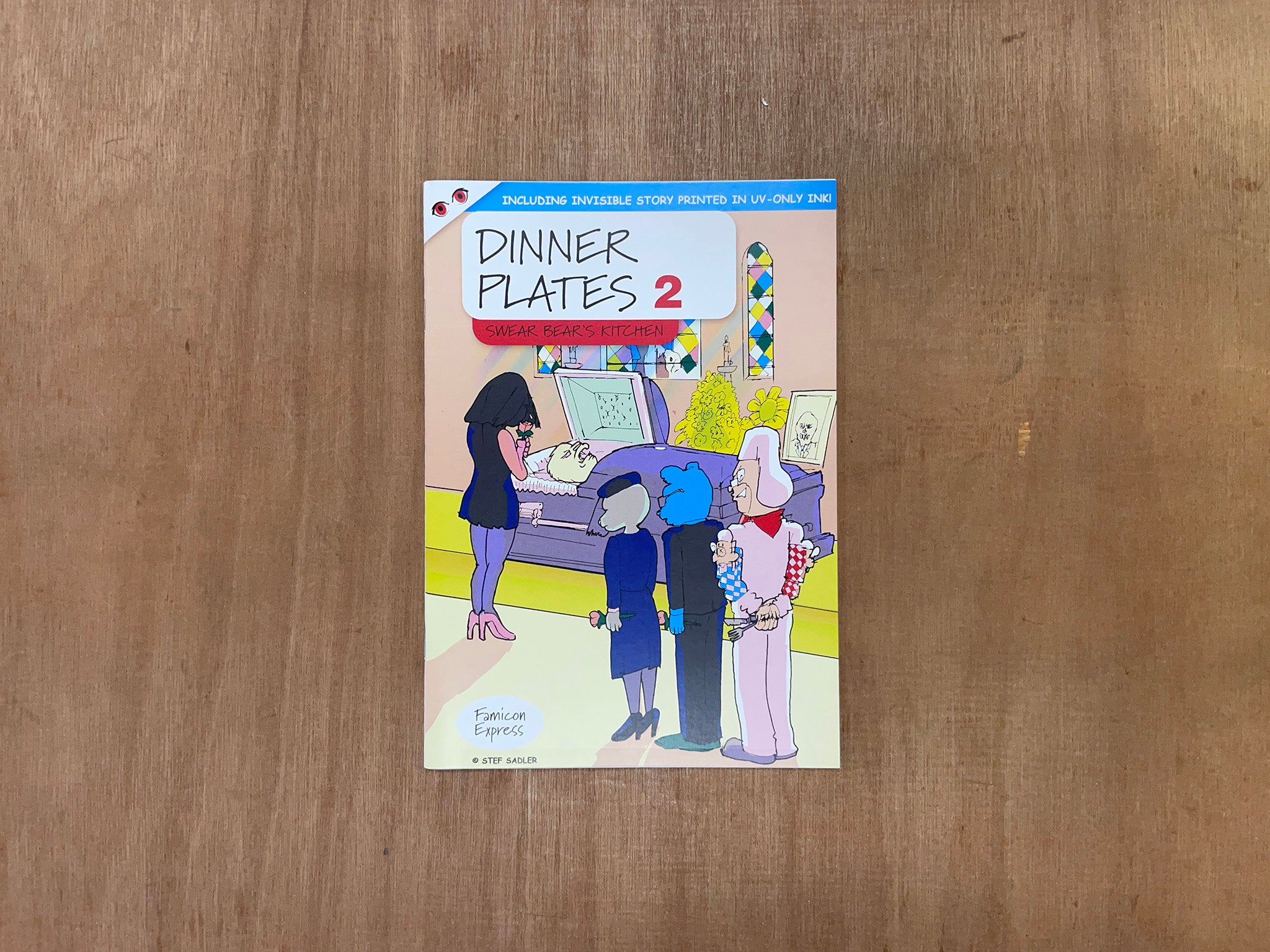 DINNER PLATES 2: SWEAR BEAR'S KITCHEN by Stef Sadler