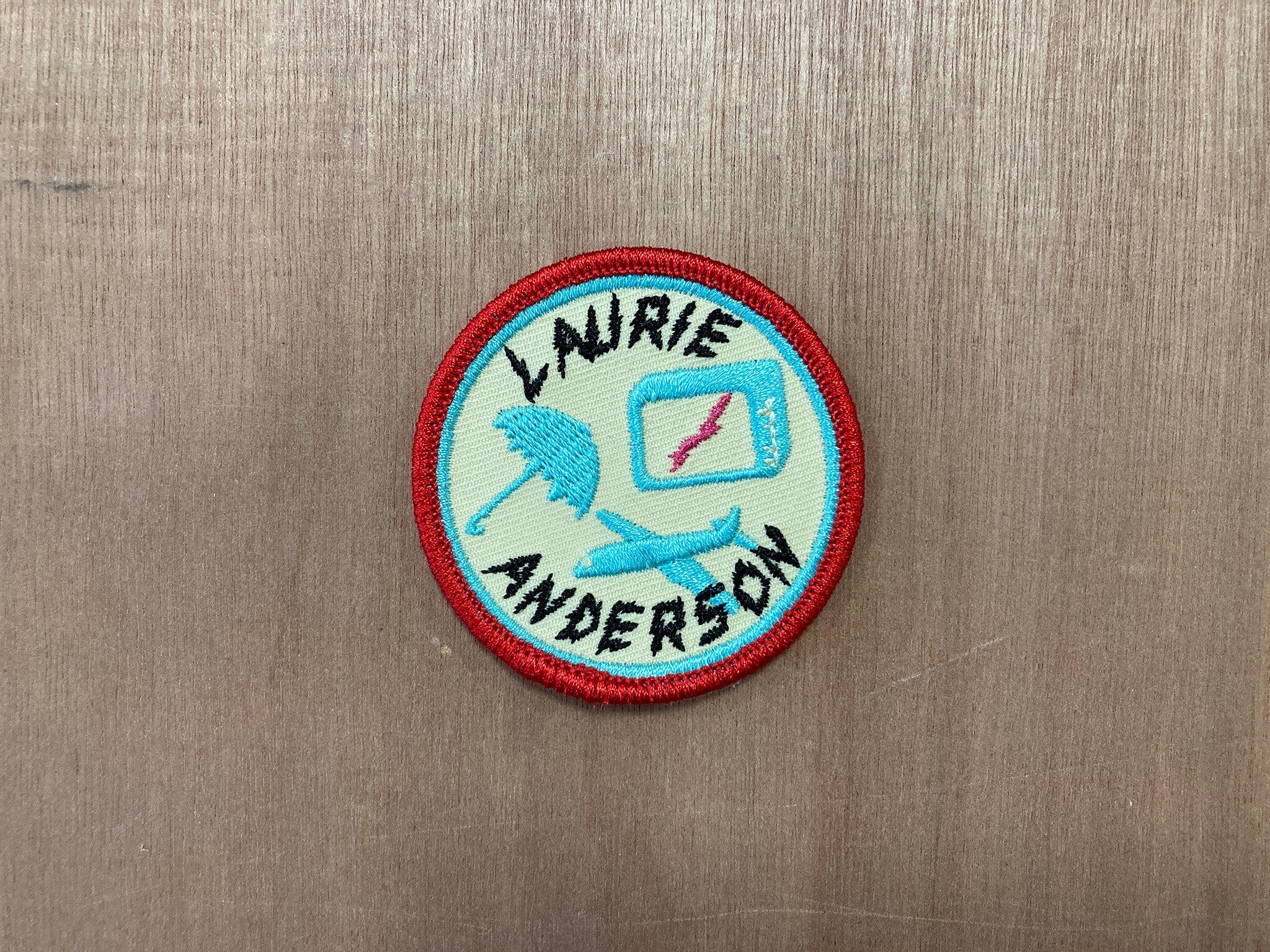 LAURIE ANDERSON PATCH by Giles Bailey