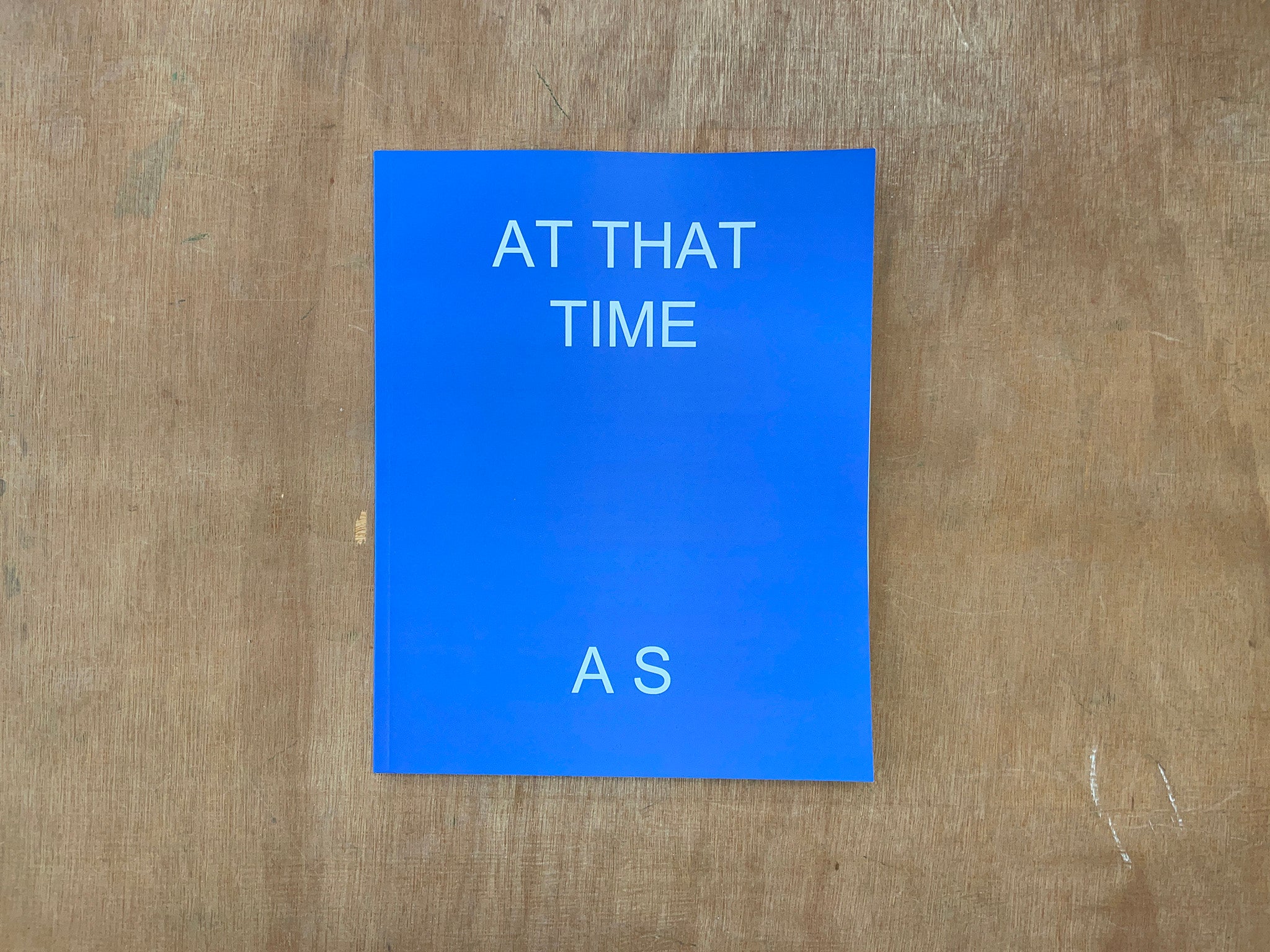 AT THAT TIME by Alan Shipway