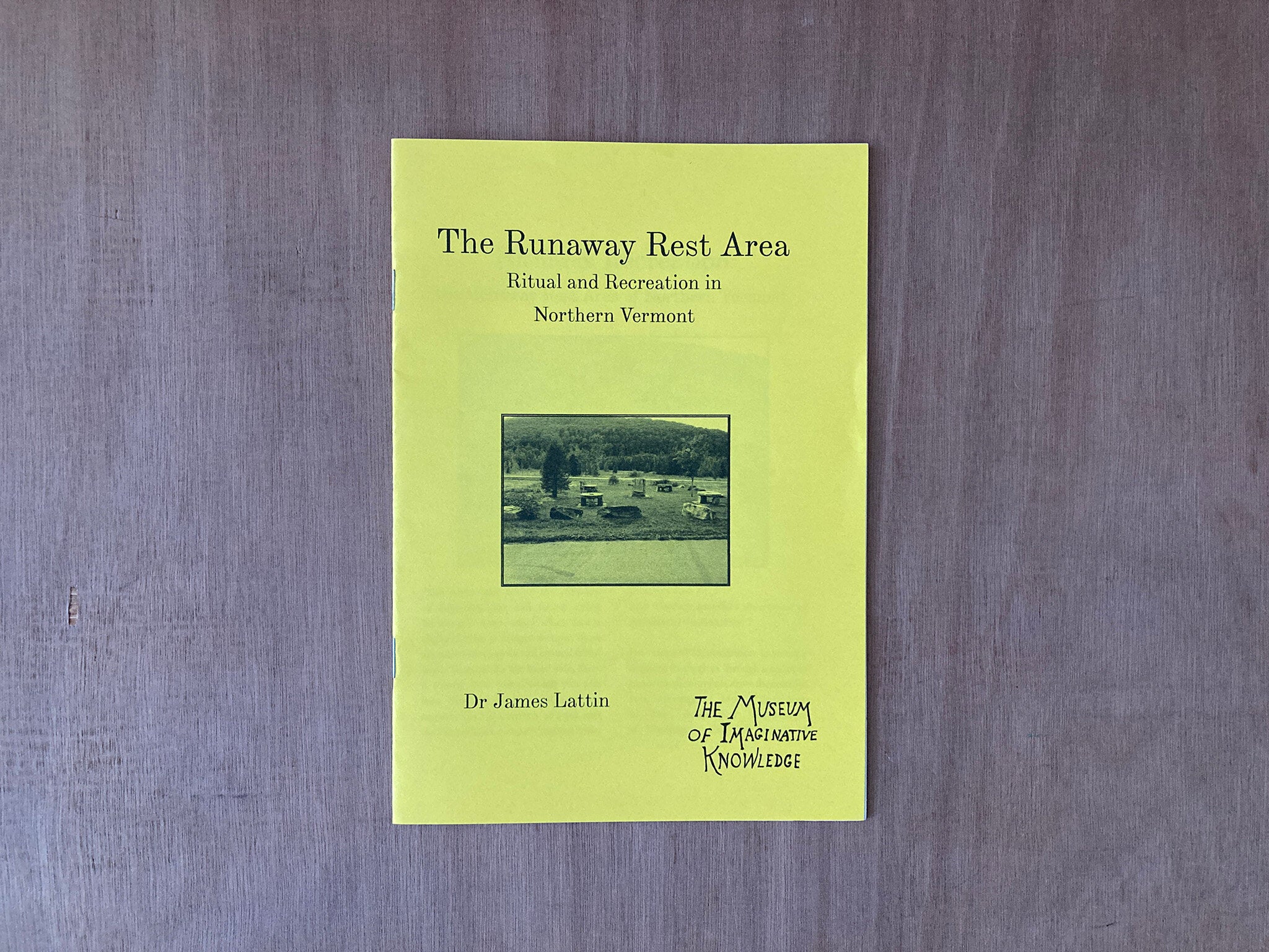 THE RUNAWAY REST AREA by Dr James Lattin