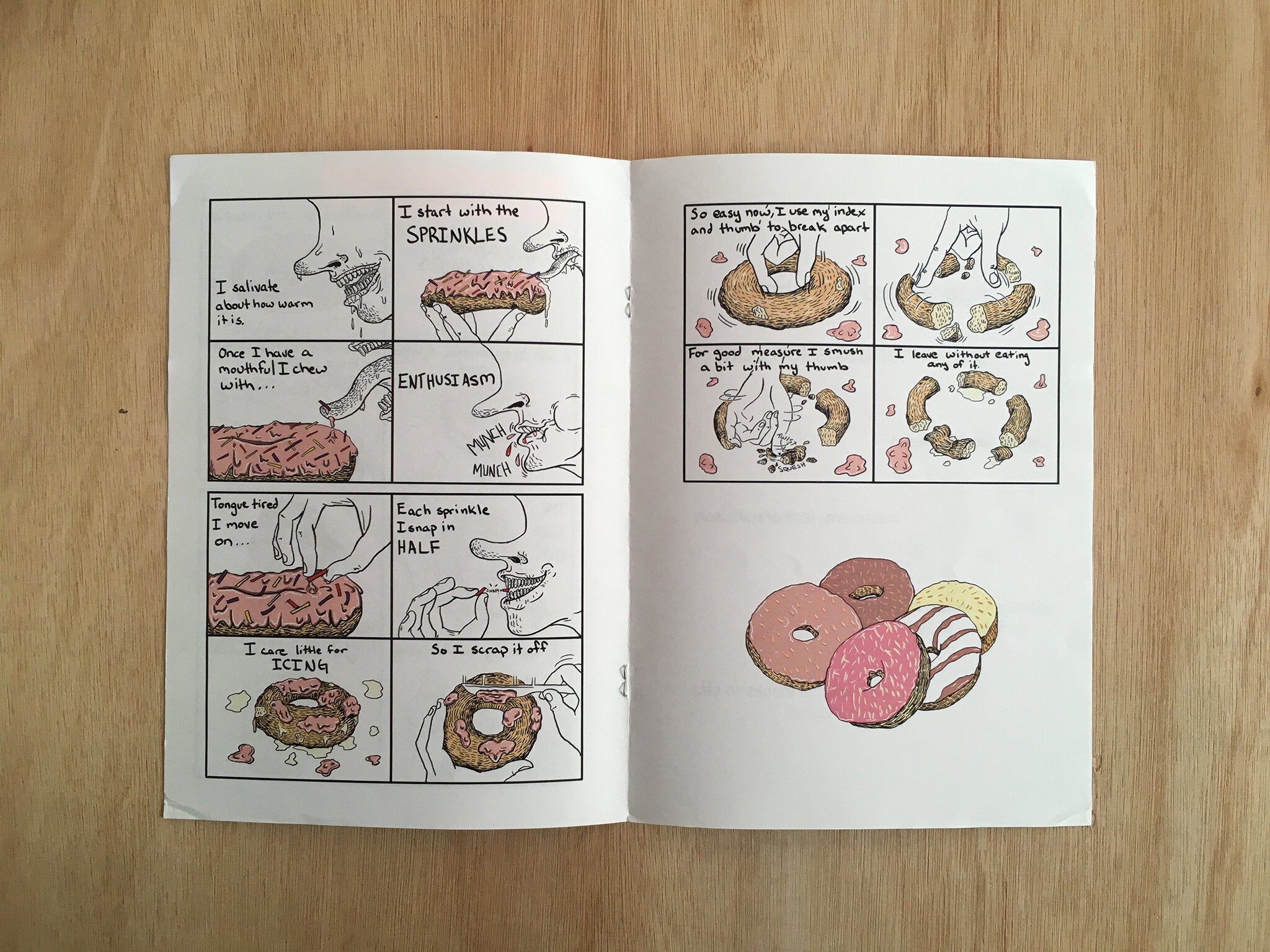 AGGRAVATED DOUGHNUTS by Jacqueline Huskisson