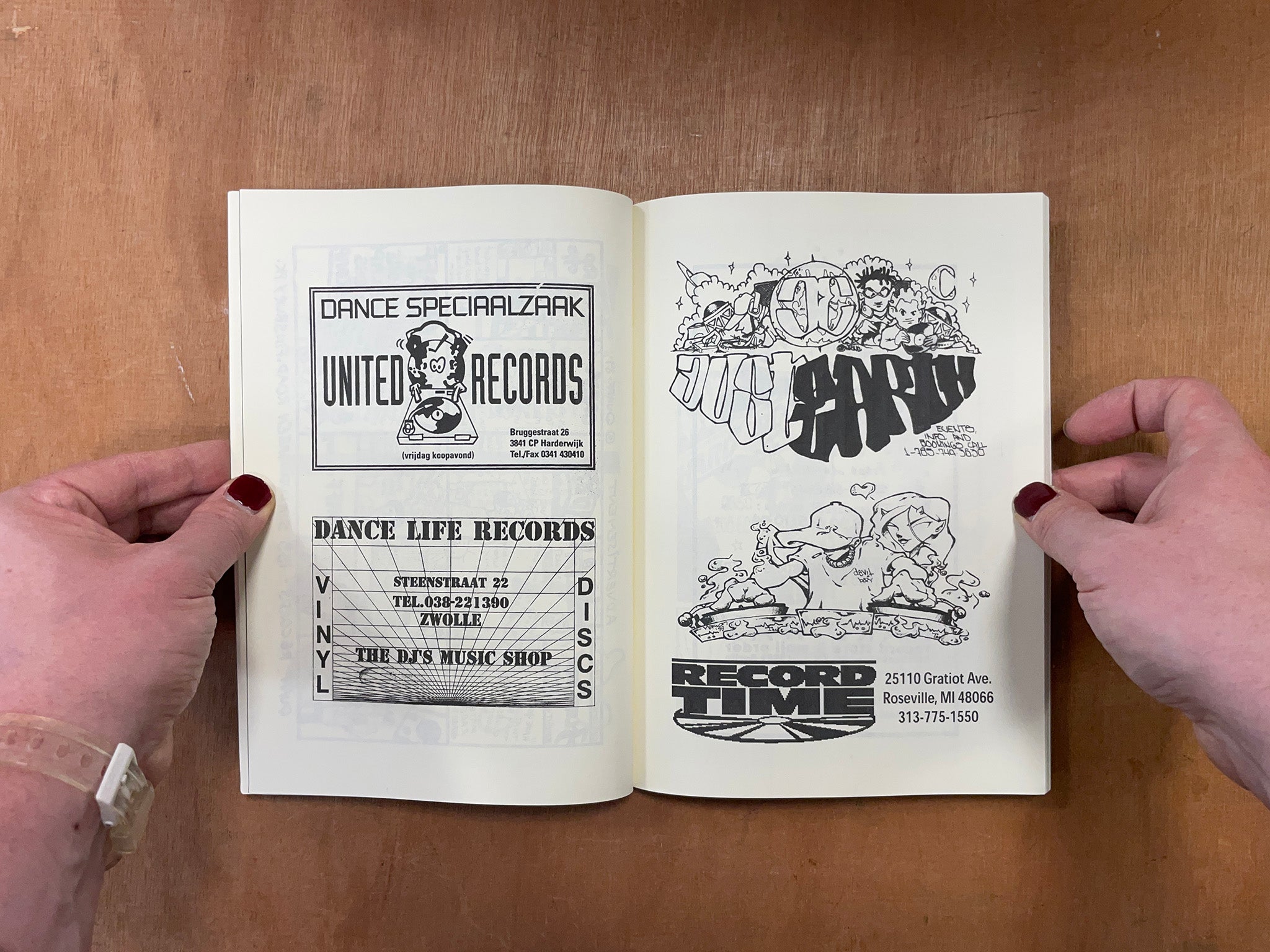ARCHIVIO #1 – RECORDS STORE ADS AND PAPER EPHEMERA FROM RAVE FANZINES OF THE EARLY 90S