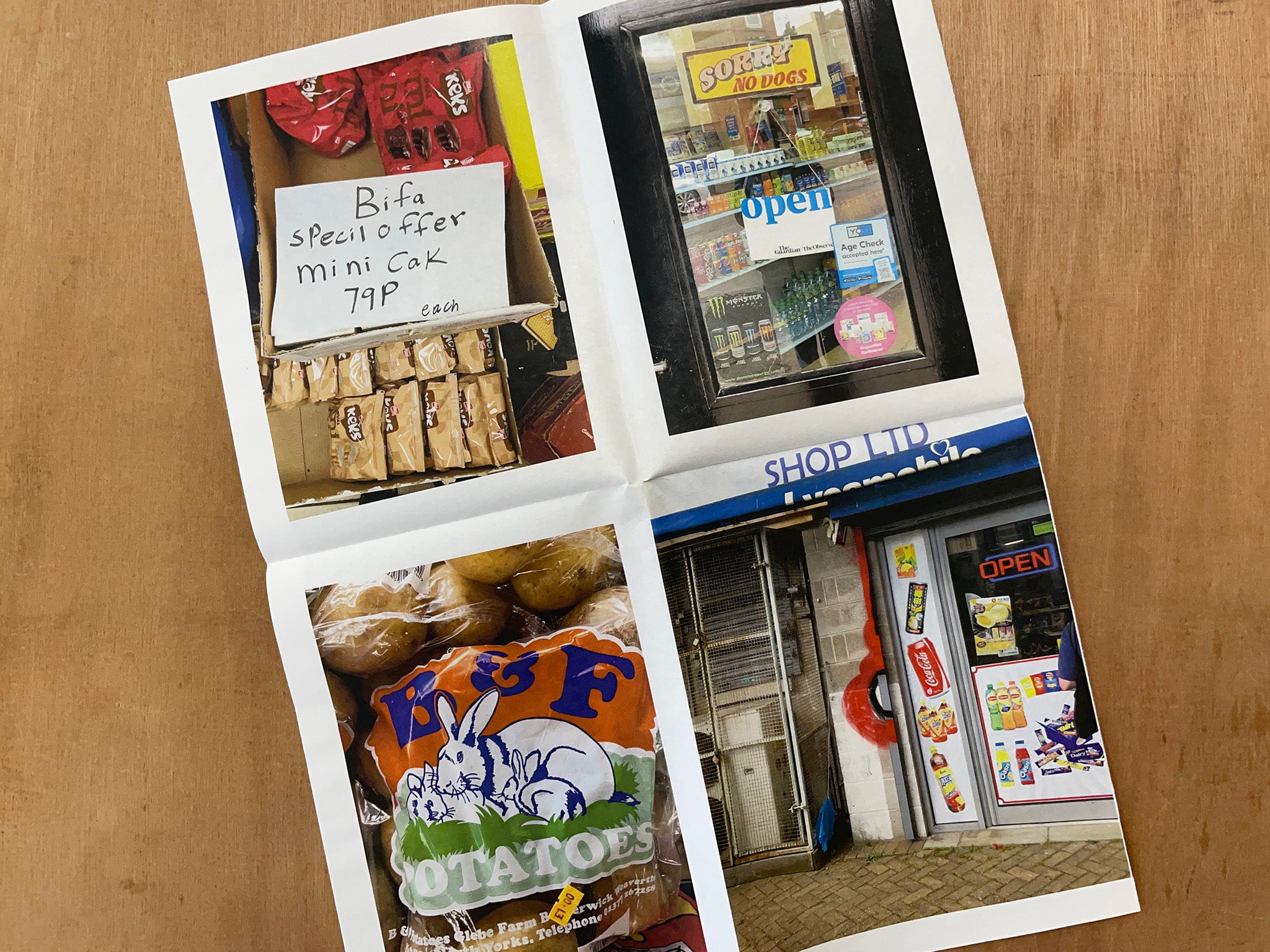 CORNER SHOP ZINE PACK by Soft and Prickly