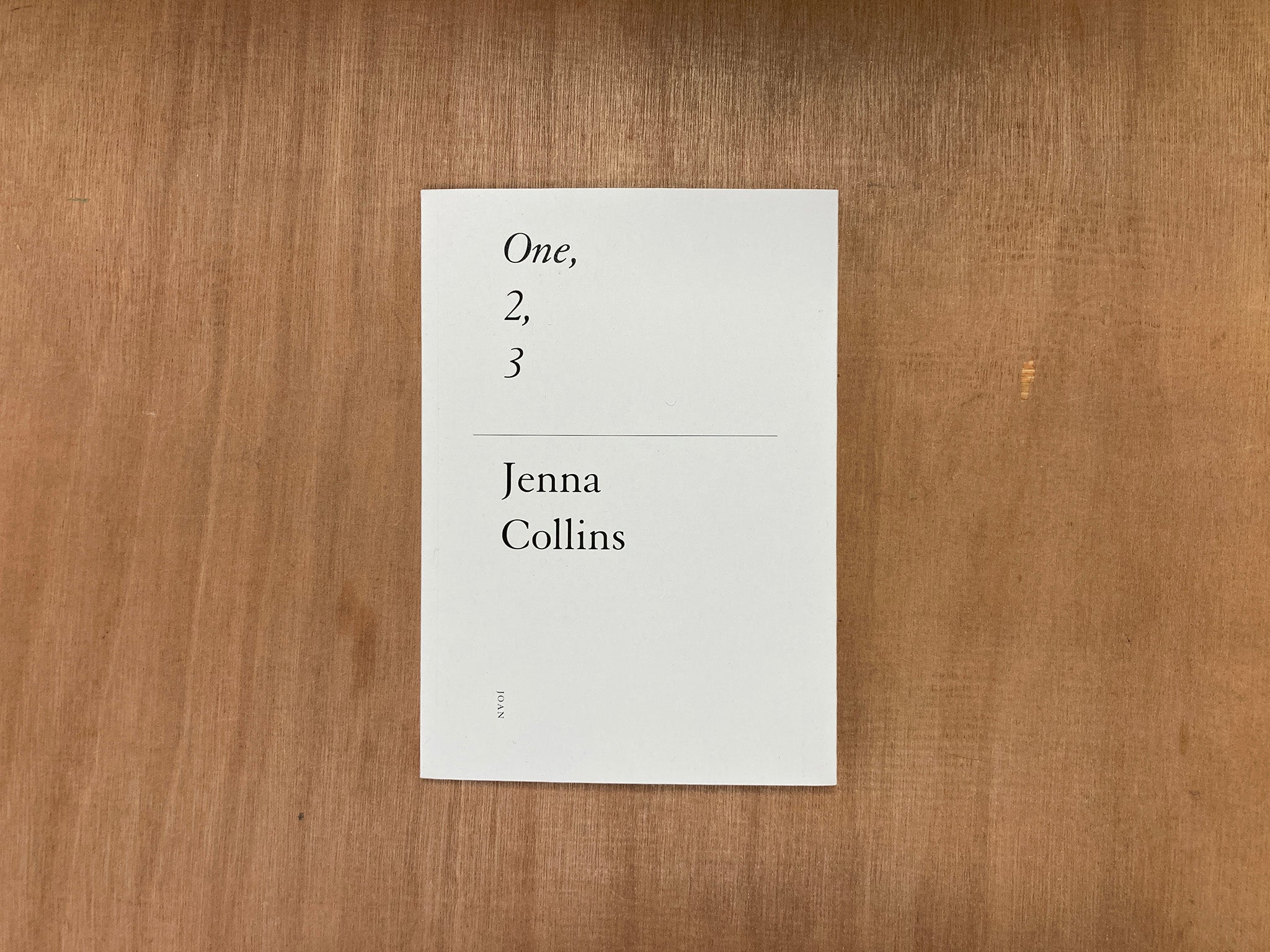 ONE, 2, 3 by Jenna Collins