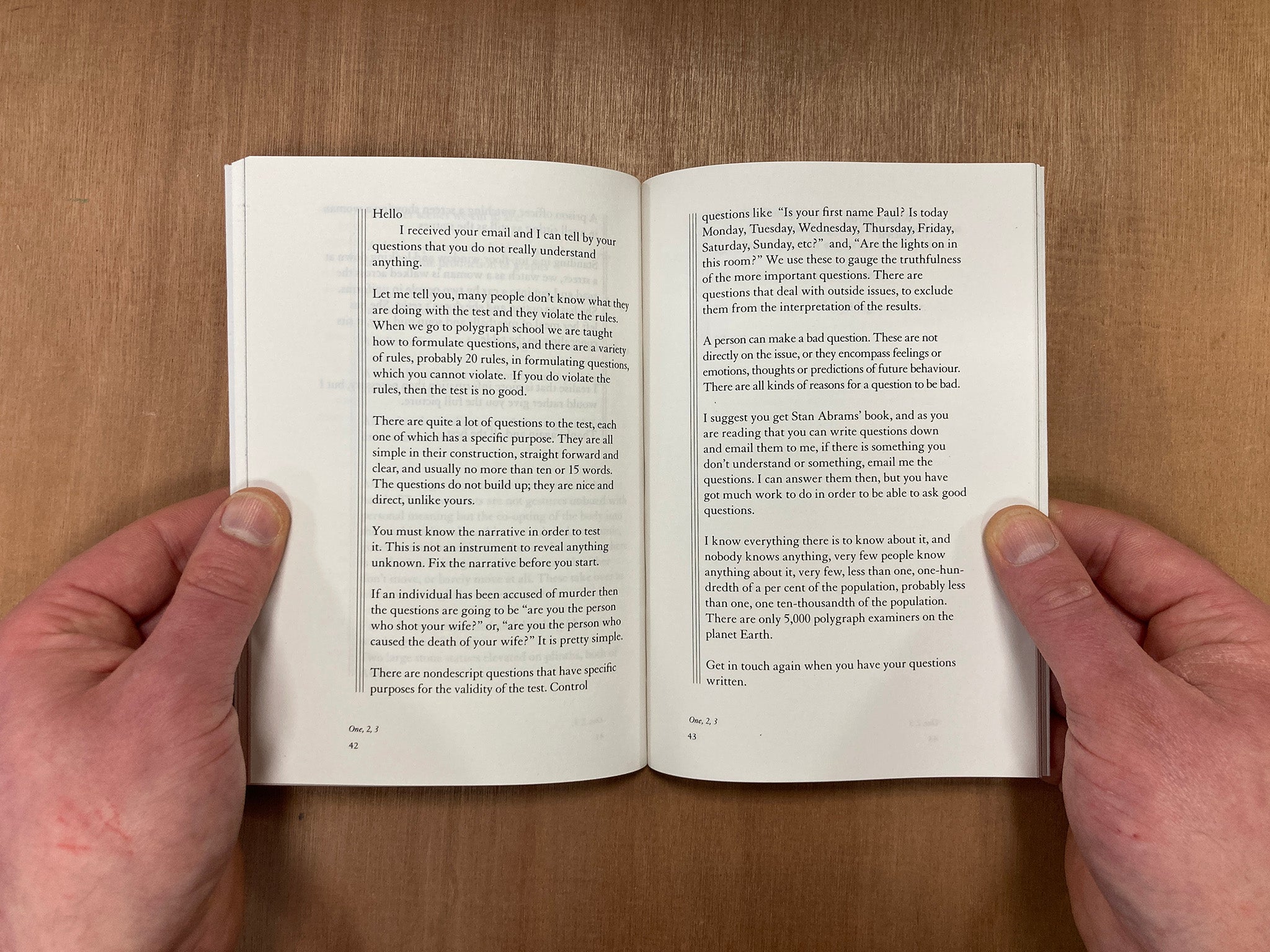 ONE, 2, 3 by Jenna Collins – Good Press — good books & more