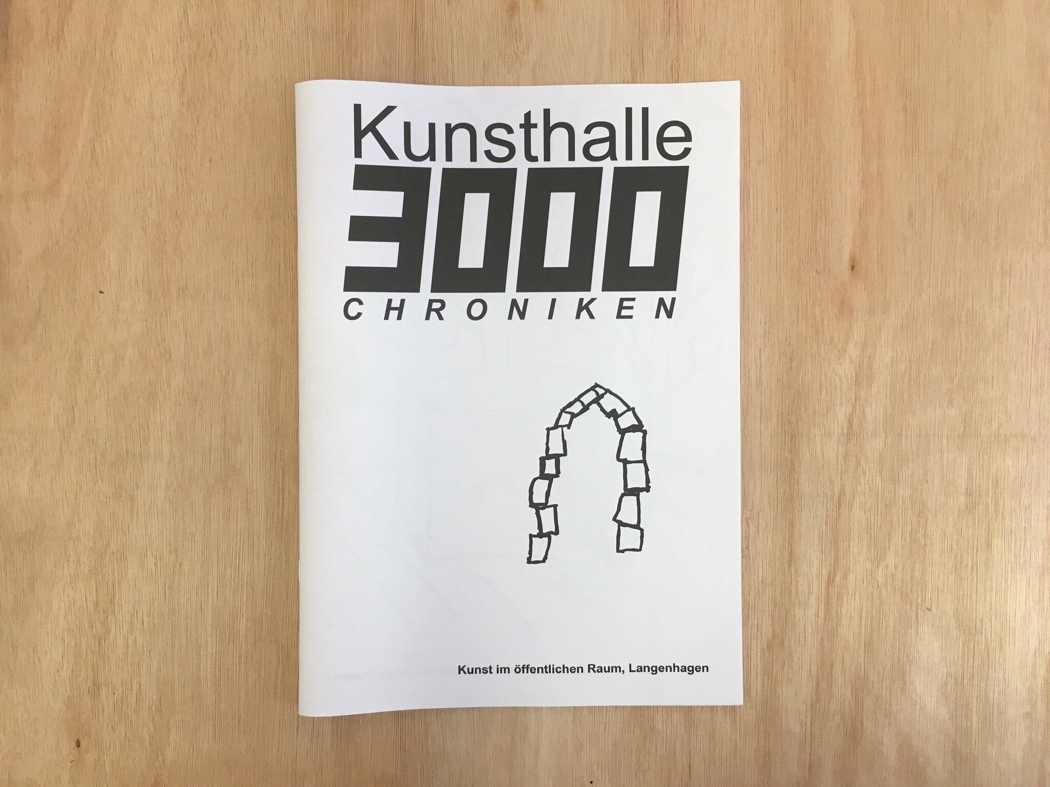 KUNSTHALLE3000–CHRONICLES by Thomas Geiger