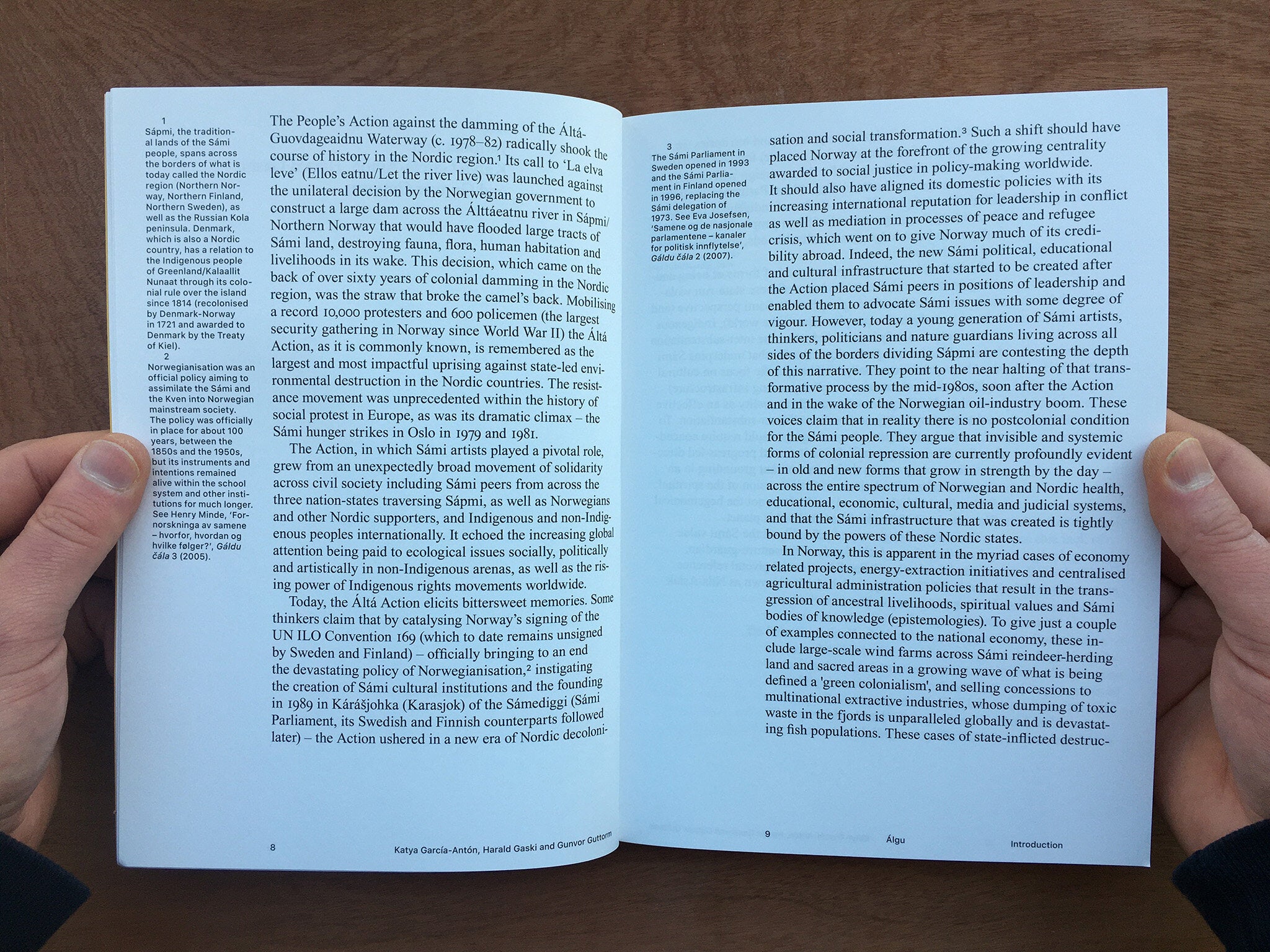 LET THE RIVER FLOW: AN INDIGENOUS UPRISING AND ITS LEGACY IN ART, ECOLOGY AND POLITICS by Katya García-Antón, Harald Gaski and Gunvor Guttorm