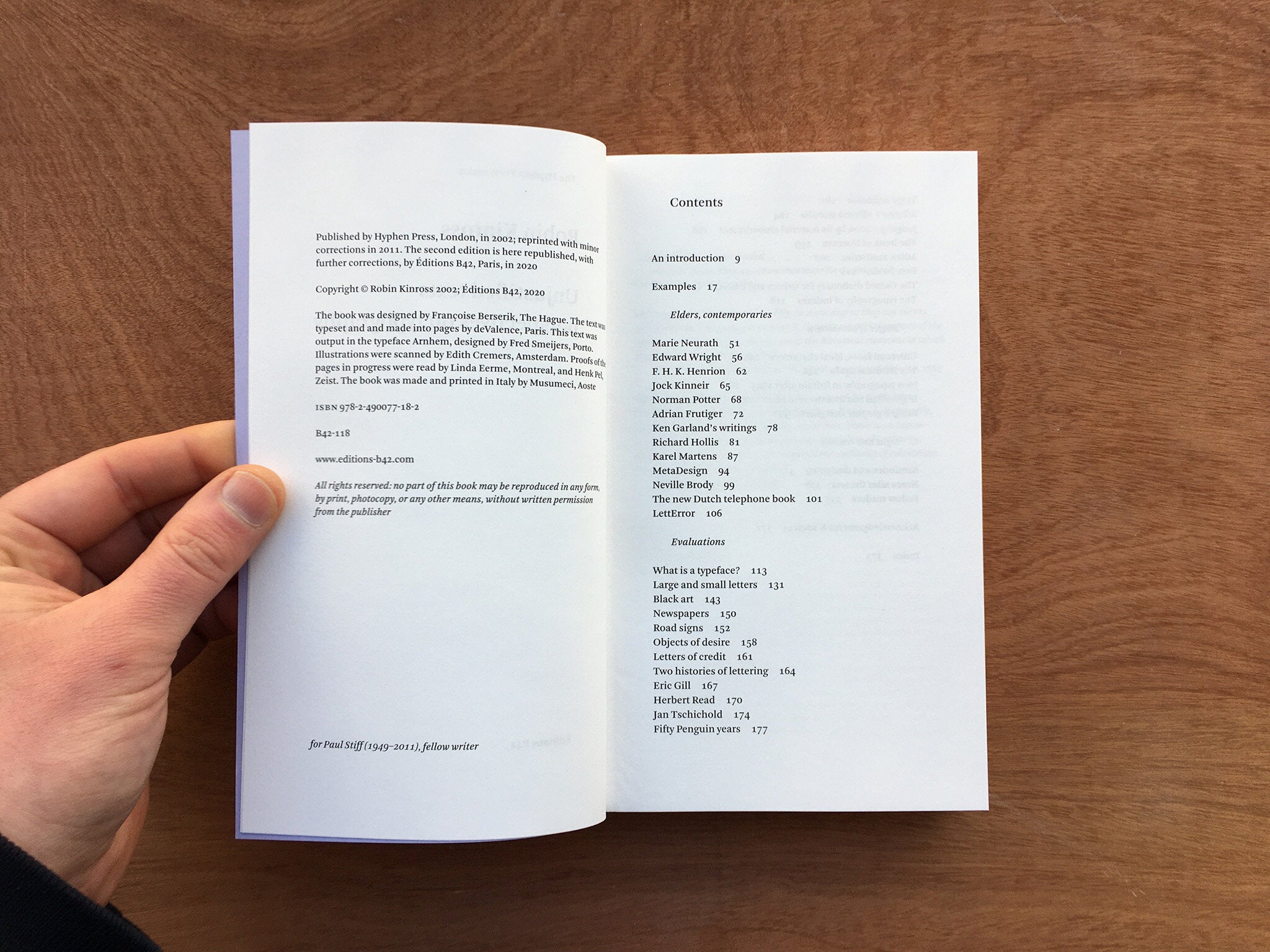 UNJUSTIFIED TEXTS: PERSPECTIVES ON TYPOGRAPHY by Robin Kinross