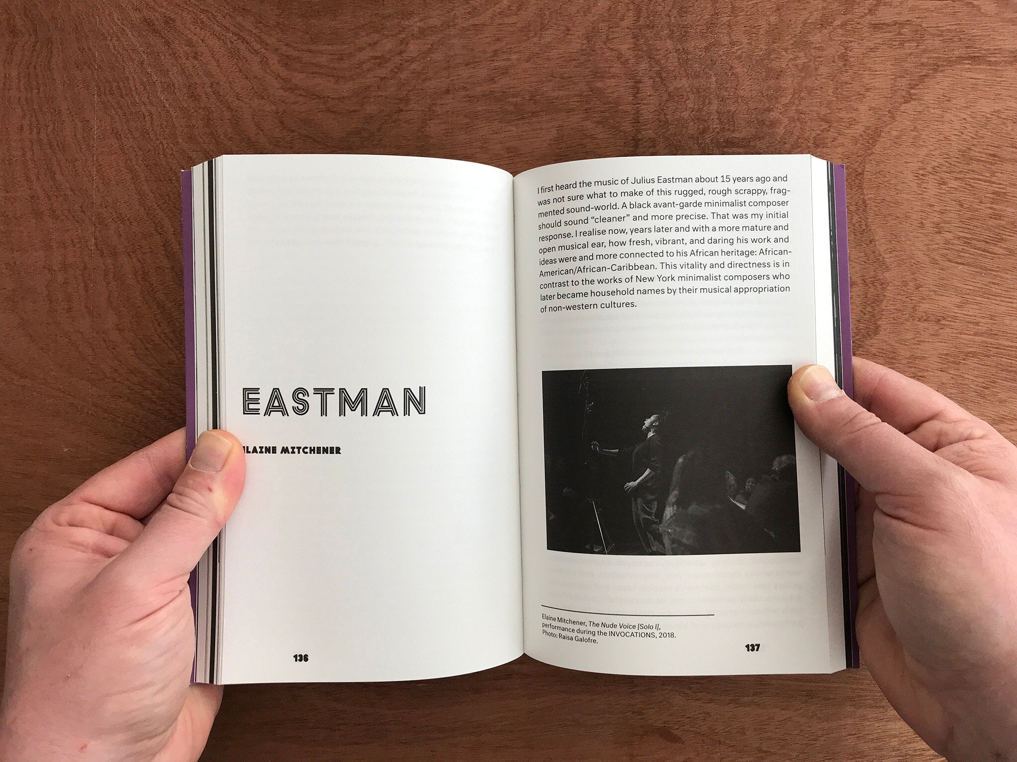 WE HAVE DELIVERED OURSELVES FROM THE TONAL – OF, TOWARDS, ON, FOR JULIUS EASTMAN