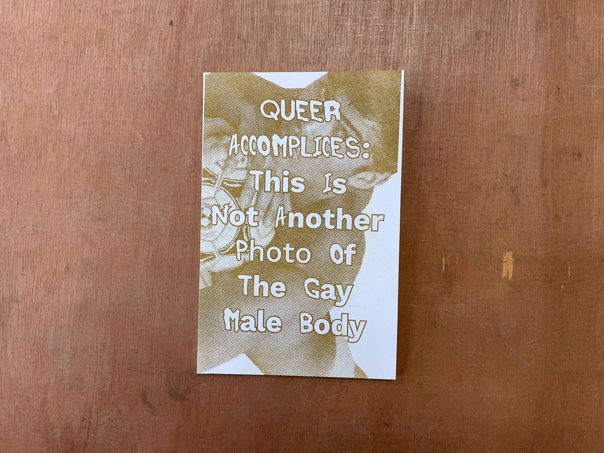 QUEER ACCOMPLICES: THIS IS NOT ANOTHER PHOTO OF A GAY CISGENDER WHITE MAN by Be Oakley